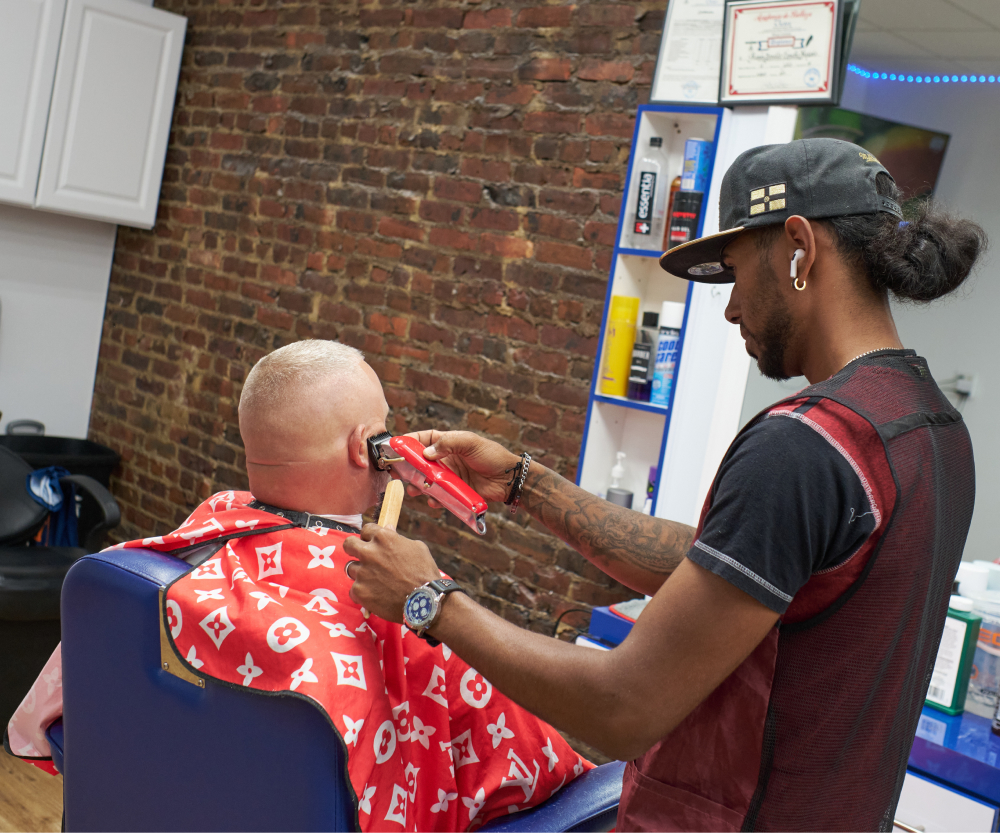 Regular haircut, Red Bank House Of Fades, Red Bank Barber shop