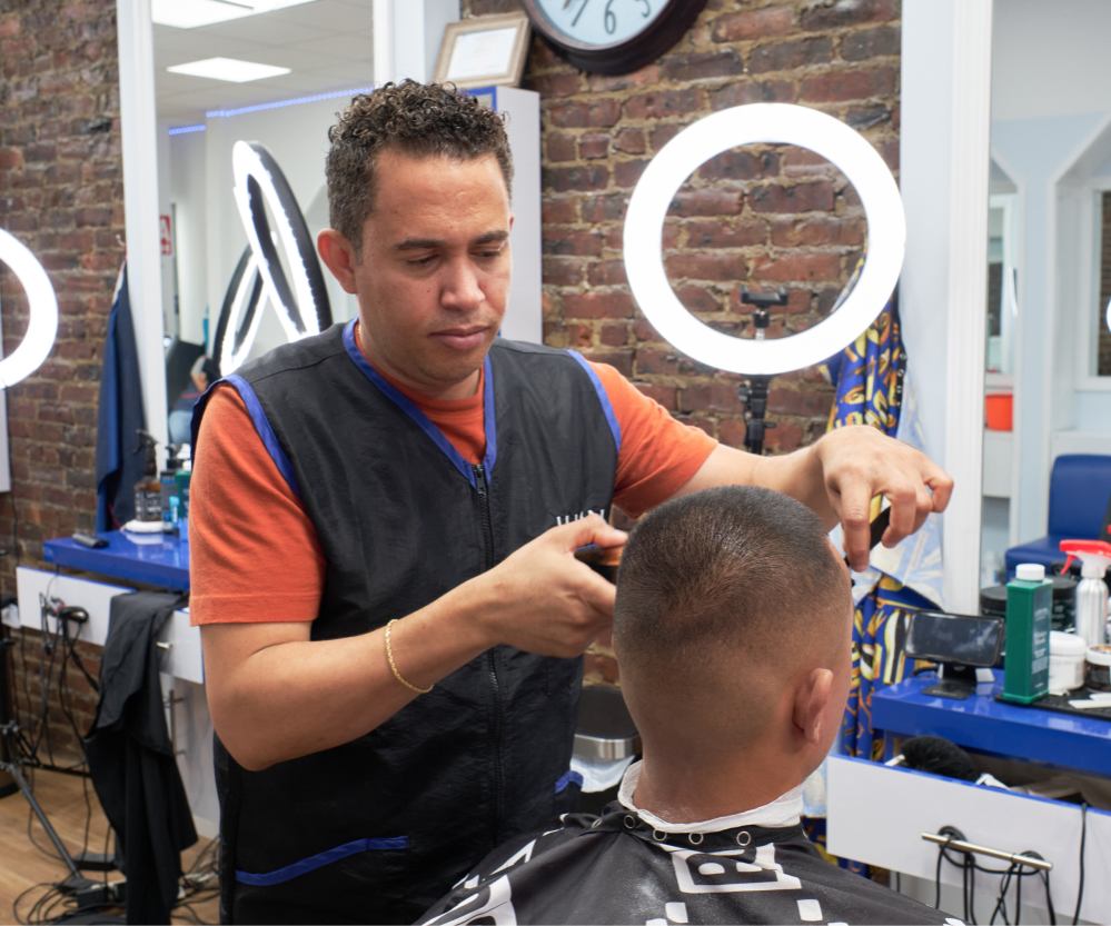 Regular haircut, Red Bank House Of Fades, Red Bank Barber shop, juan barber