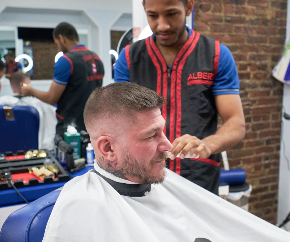 Regular haircut, Red Bank House Of Fades, Red Bank Barber shop, Albert barber